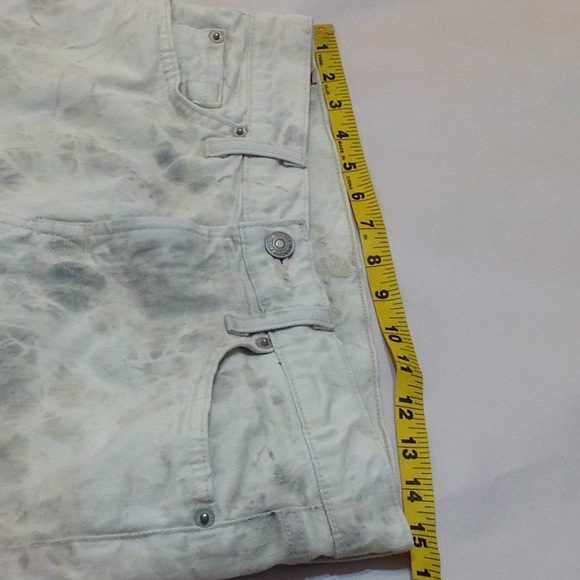 🦋 7FAM Stretch Denim Skirt size 27 - Picture 5 of 6